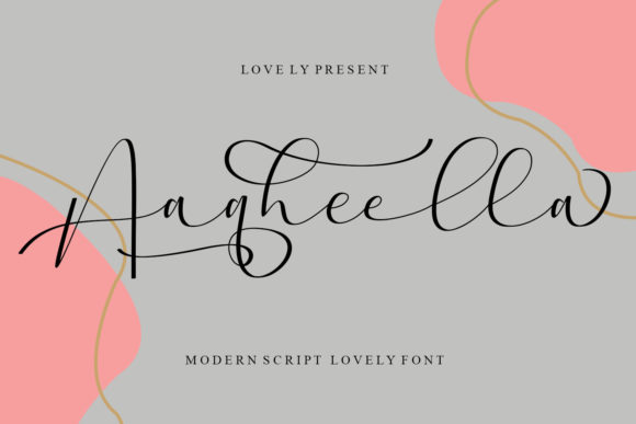 Aaqheella: The Modern Script Font for Crafters