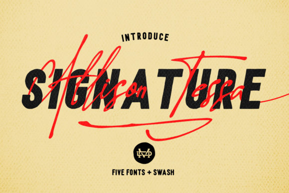 Allison Tessa: A Versatile Script Handwritten Font for Makers