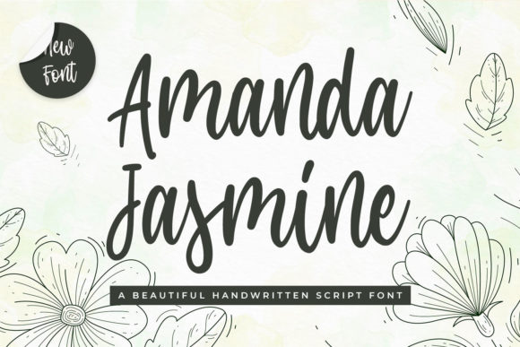 Amanda Jasmine: The Perfect Script Font for Handmade Brands