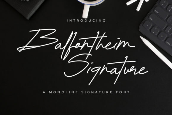 Balfontheim Signature: The Script Font for Elegant Branding