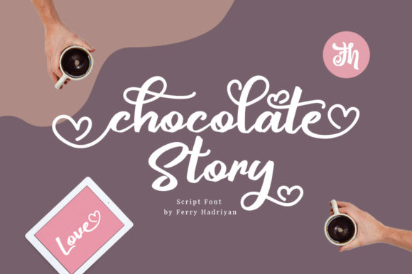 Chocolate Story: A Modern Script Font for Web Design