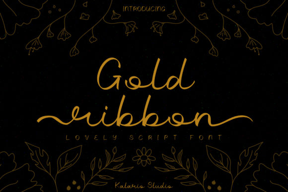 Elevate Editorial Design with the Gold Ribbon Typeface