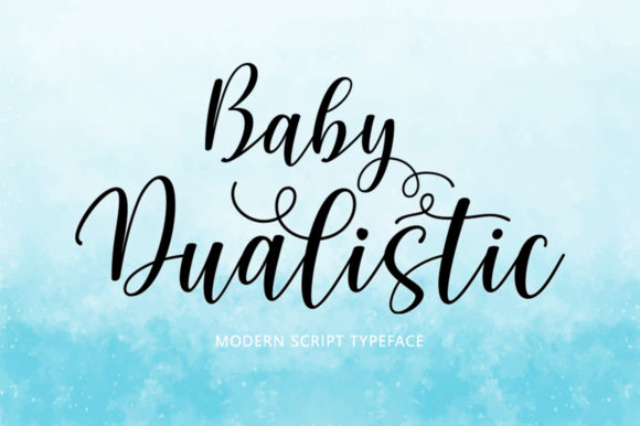 Elevate Your Brand with Baby Dualistic Script Font
