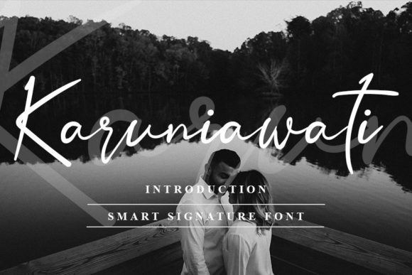 Elevate Your Brand with Karuniawati Script Font