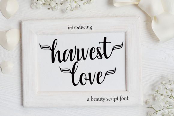 Harvest Love Font: The Script Handwritten Choice for Campaigns