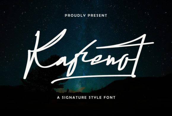 Kafenot: A Classy Script Font for Elegant Branding