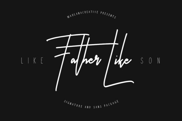 Like Father Like Son Font: A Designer’s Guide
