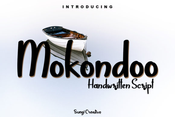 Mokondoo Font for Professional Small Business Branding