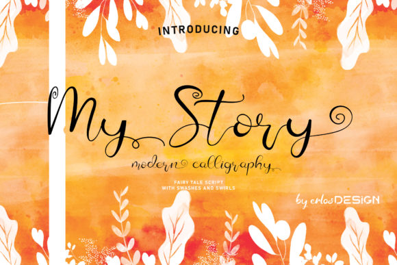 My Story: The Modern Calligraphy Font for Marketers