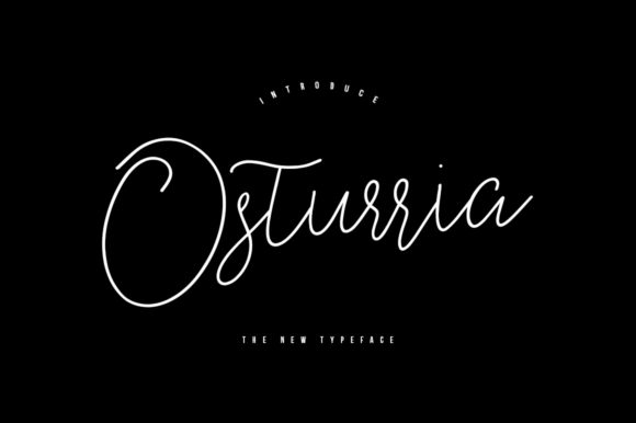 Osturria: A Script Handwritten Font for Elegant Branding