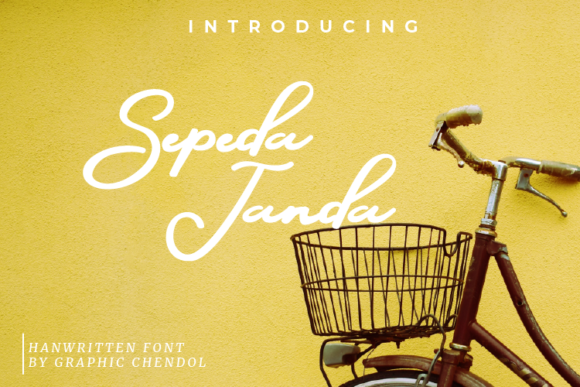 Sepeda Janda: The Ultimate Script Font for Crafters