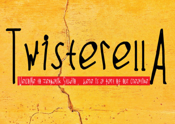 Twisterella: A Stylish Script Font for Makers