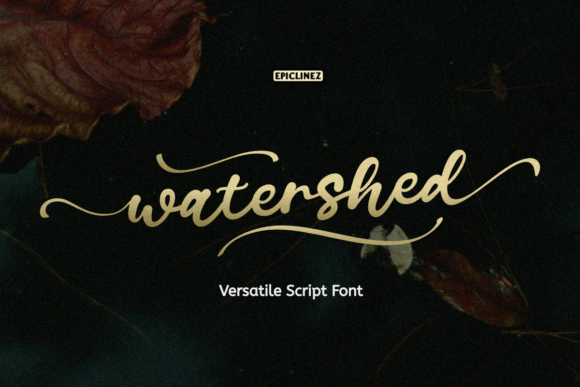 Watershed Script Font for Charming Business Branding